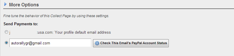 Adding Email to Pay It Square